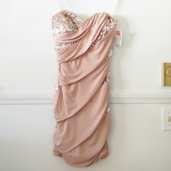 Sequin Bodycon Dress - Picture 4 of 5